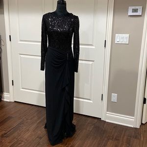 Formal dress by LAUREN RALPH LAUREN. SEQUIN BODICE SIZE 4